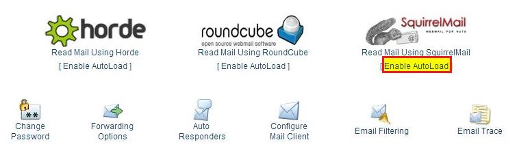 Webmail Keep Loading How to enable AutoLoad for Webmail - Mondoze Cloud