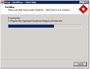 cloud-store-installing