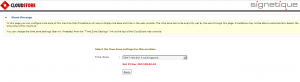 cloud-store-time-zone-setting