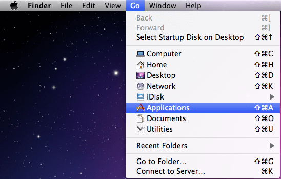 mac os x application