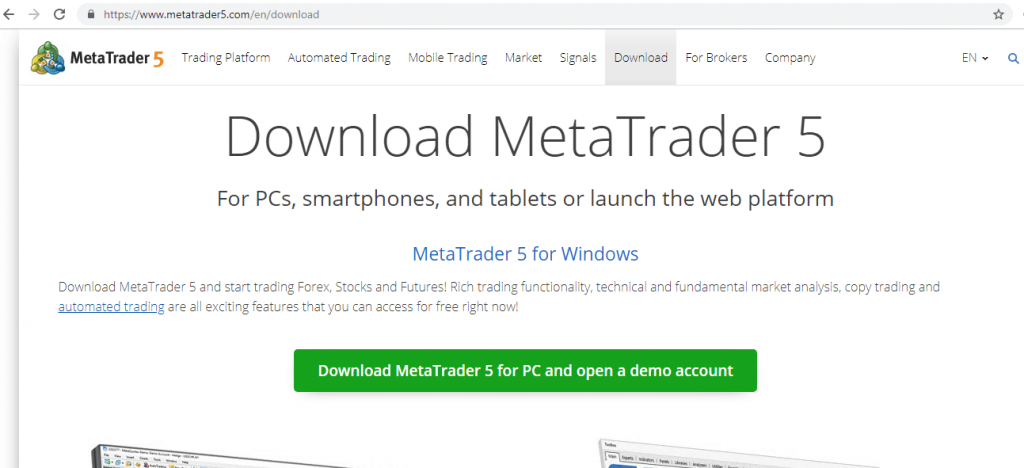 install meta trader 5