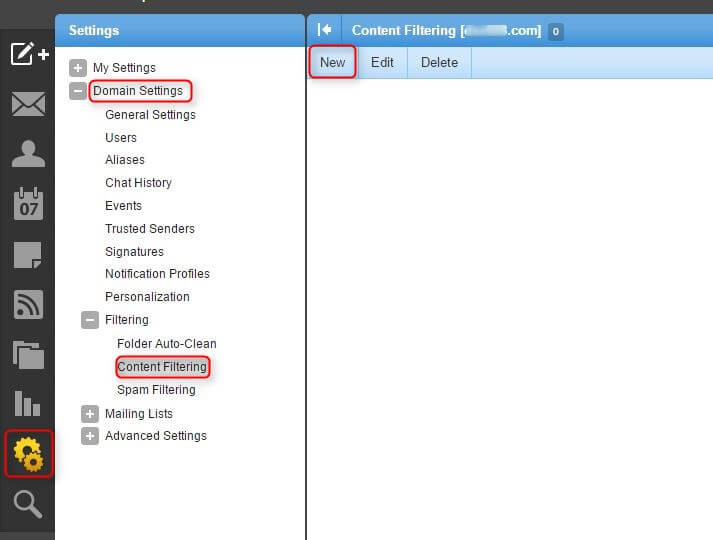 Content Filtering Rules Smartermail v15