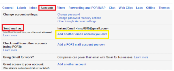 use Gmail to send email from your domain email address