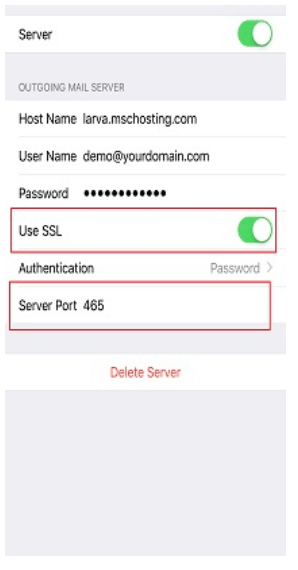 setup email account in iPhone