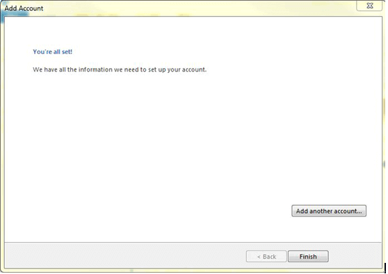 How To Setup Email Account In Microsoft Outlook 2013 Mondoze Cloud