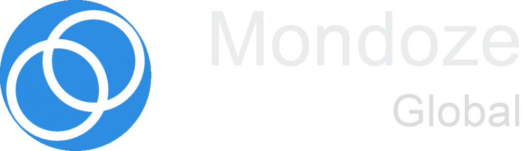 White Mondoze Logo