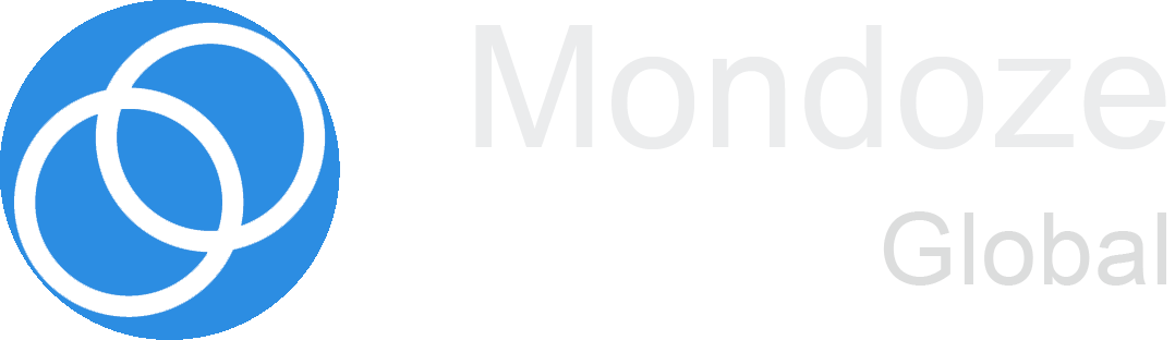 White Mondoze Logo